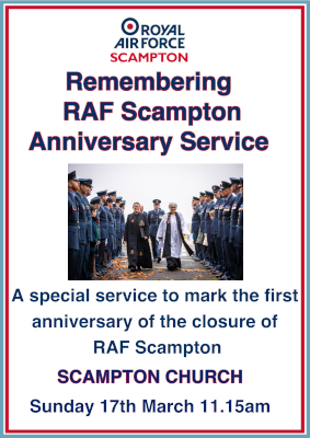 Remembering RAF Scampton Service
